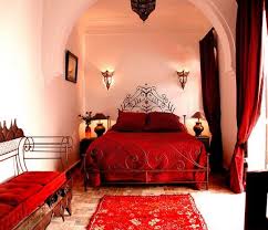 Moroccan Bedroom Wonderful Mix Of Bold And Soft Colors Red Bedroom Design Small Bedroom Remodel Remodel Bedroom
