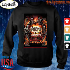 The legendary rock band has partnered with event company, tixr, to beam the kiss 2020 goodbye show around the world on. Kiss Announce 2020 Goodbye Atlantis Shirt Hoodie Sweater Long Sleeve And Tank Top