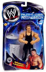 How to unlock  brock lesnar is the first person you unlock when playing in wwe universe mode all you have to do is win a 1 on 1 match. Wwe Wrestling Ruthless Aggression Series 7 Brock Lesnar Action Figure Jakks Pacific Toywiz