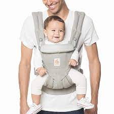 Amazon Com Ergobaby Omni 360 All Position Baby Carrier For Newborn To Toddler With Lumbar Support 7 45 Pounds Pearl Grey Everything Else