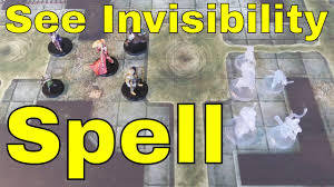 D D Spell 5e See Invisibility Youtube
