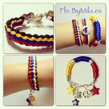 Mas Pulseras Con La Bandera Venezolana Edicion Especial 14 De Abril A 5 Y 8 Euros Pedidos A Info Bymila Es Jewelry Bracelets Friendship Bracelets