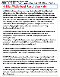 Hal tersebut tidak lain karena memang sudah. 4 Sifat Wajib Bagi Rasul Dan Nabi Pakcikli00