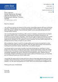 I think this cover letter is great, and part of what makes it great is the effusiveness. Cover Letter For Internship 2019 Example And How To Guide Writing A Cover Letter Cover Letter For Resume Cover Letter Example