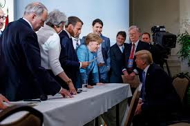 The g7 represents not only many of canada's strongest allies, but our closest friends. Donald Trump Slams Canadian Prime Minister Justin Trudeau As G7 Summit Ends In Farce