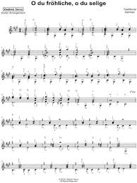 Klaviernoten o du fröhliche kostenlos : Oh Du Frohliche Chords Easy