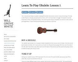 If you have a ukulele pitch pipe (pictured on the right), play the g note first. 22 Websites To Learn Ukulele Lesson Online Free And Paid Ukulele Courses Cmuse