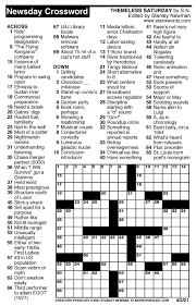 Words answers » newsday crossword answers » newsday crossword september 25 2020 » newsday crossword teacup handle. Newsday Crossword Puzzle For Apr 03 2021 By Stanley Newman Creators Syndicate