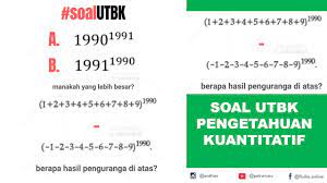 Prediksi Soal Utbk Sbmptn 2021 Pengetahuan Kuantitatif 9 10 11 Youtube
