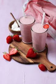 Smoothie Fraises Faisselle Lait D Amande Smoothie Fraise Lait D Amande Alimentation