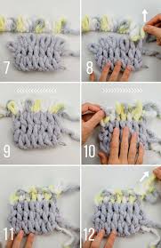 Follow these simple knitting instructions to knit wool slippers for yourself or as a gift. Free Loop Yarn Finger Knitting Blanket Pattern Tutorial For Beginners Finger Knitting Projects Finger Knitting Loopy Yarn