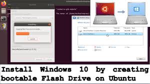 The way to delete ubuntu is to delete the partition it's using. Remove Ubuntu And Install Windows Using Flash Drive Youtube