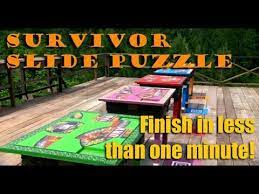 Blocks can be marked locked in place so the solver knows it may not move them. Diy Survivor Slide Puzzle Tutorial Immunity Challenge Winner Youtube