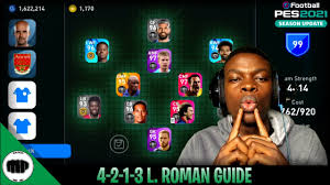 #nags didnt bring out his great grandpa's funeral suit for this!! L Roman 4 2 1 3 Manager Formation Guide Pes 2021 Mobile Youtube