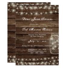 Rustic Lights Wood Wedding Invitation Barn Theme Wedding Invitations Cards Custo Rustic Wedding Gifts Wood Wedding Invitations Rustic Wedding Invitation Card