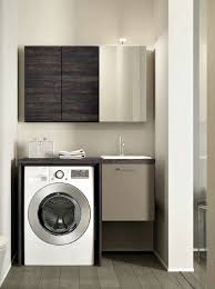 Proposti con finiture laccate o opache in varie tonalità o con effetto legno, questo tipo di lavabo sono adatti a dare estro al bagno e renderlo bello da. Mobile Bagno Con Porta Lavatrice Cm115x60