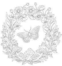 epingle par alla fushtei sur maria trolle coloriage nature croquis de fleurs minion