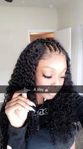 Curly Hair Weave With Frontal Slay Best Top Quality Affordable Hair Bundles Weave Deeo Wave Diy Wig Weave Curly Weave Hairstyles Weave Hairstyles Hair Styles