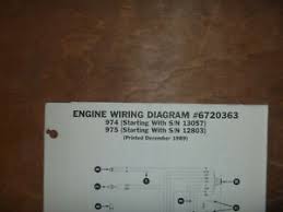 Skid steer starter wiring diagram wiring diagram. Bobcat 974 975 Skid Steer Engine Electrical Wiring Diagram Schematic Manual Ebay