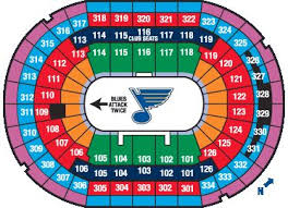 St Louis Blues 3d Seating Chart Template