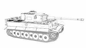 Draw Tiger Tank 1080P | Stock Video | Pond5