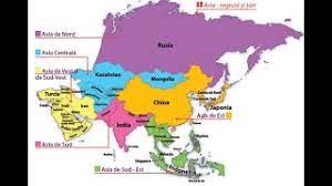 Dar o sa fie si tari de care nu ati auzit. Asia Harta PoliticÄƒ LecÈ›ie De Geografie Geografia Continentelor Youtube