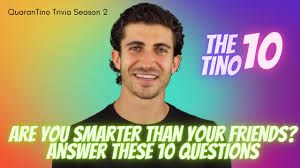 Please, try to prove me wrong i dare you. 10 Trivia Questions Are You Smarter Than Your Friends Quarantino Trivia Season 2 Episode 1 Youtube