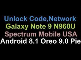 Sep 30, 2019 · the phone is compatible with spectrum mobile. Unlock Code Samsung Galaxy Note 9 Spectrum Mobile N960u Usa Instantly For Gsm
