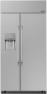 Authorized dealer viking rvrf3361ss 3 series 36 inch freestanding counter depth french door refrigerator with 22.1 cu. Dacor Dyf42sbiwr 42 Inch Built In Side By Side Refrigerator With Wi Fi Power Cool Power Freeze Dairy Center Humidity Controlled Crispers Water Ice External Dispenser Door Open Alarm Stainless Steel Interior Digital Compressor Twin Cooling System