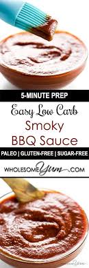 Low Carb Bbq Sauce Sugar Free Gluten Free This Sugar Free Gluten Free Low Carb Bbq Sauce Sugar Free Bbq Sauce Recipe Low Carb Bbq Sauce Low Carb Sauces