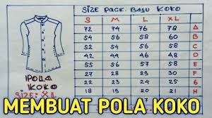 Yuk simak cara membuat pola baju di sini. Cara Membuat Pola Baju Koko Pria Dewasa Youtube