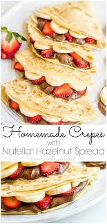 Ad Hausgemachte Crepes Mit Nutella Haselnusscreme Sind Ein Einfaches Fruhst Nutella Recette Petit Dejeuner Facile Crepes Recette Facile