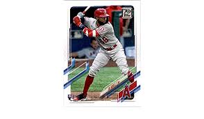 Drafted by the los angeles angels in the 1st round (10th) of the 2017 mlb june amateur draft from ballard hs (louisville, ky). Amazon Com 2021 Topps 43 Jo Adell Nm Mt Rc Rookie Los Angeles Angels Baseball Collectibles Fine Art