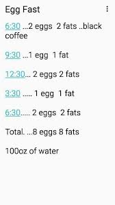 Egg Fast Egg Fast Egg Diet Boiled Egg Diet Plan