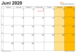 Tag des jahres noch 184 tage bis zum jahresende sternzeichen: Juni 2021 Kalender Mit Feiertagen