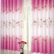 Shop for printed curtains online at target. Pannow Butterfly Flowers Printed Window Curtains With Hooks Girls Room Curtain Panels For Bedroom Living Room Kids Room Or Nursery Window Drapes 39 X 78 2 Panels Kids Furniture Decor Storage