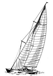 Coloring is a great creative activity for kids. Coloring Page Sailing Boat Free Printable Coloring Pages Img 18855