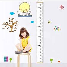 High Quality Wall Growth Chart Amazon Height Measurement