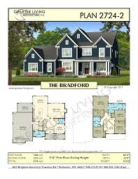 Plan 2724 2 The Bradford Two Story House Plan Greater Living Architecture Residential Architectu Sims House Plans Two Story House Plans Dream House Plans