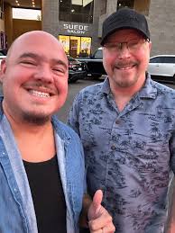 Meeting a famous drummer in California