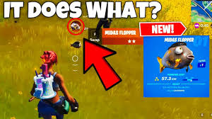 This item has been made unavailabe in standard playlists to balance the loot pool. What Does The Midas Fish Do In Fortnite Youtube