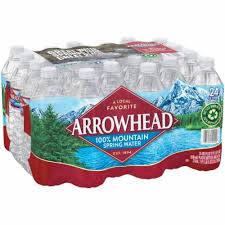 Custom water bottles make great promotional products. Arrowhead Mountain Spring Water 24 Bottles 16 9 Fl Oz Ralphs