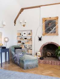 How We Decorated Our House For Halloween Shop The Look Emily Henderson Home Decor Scandinavian Design Living Room Living Room Scandinavian
