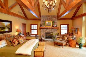 It takes time for a master bedroom suite scheme to mature. Log Home Master Suite Addition Rustikal Schlafzimmer Detroit Von Town And Country Interiors Houzz