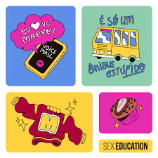 Sex Education Stickers ~ Lucas Sales
