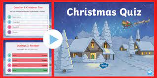 If you know, you know. Christmas Quiz Powerpoint Grades 4 6
