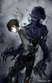 Darkness Bandages Shadows Monster Anime Mummy Demon Guys Boyanime Boy Darkness Shadows Bandages Mummy Monster Ajin Anime Anime Art Dark Anime Boy