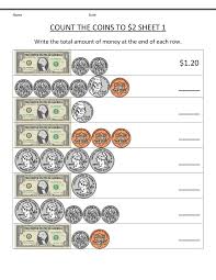 Count The Coins To 2 2nd Grade Worksheets Printable Educative Printable Money Math Kids Math Worksheets Counting Money Worksheets
