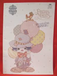 Check spelling or type a new query. Vintage Precious Moments Cross Stitch Patterns Book Of Clowns
