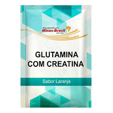 Glutamina Com Creatina - Sabor Laranja 30 Sachês - Drogaria Minas-Brasil